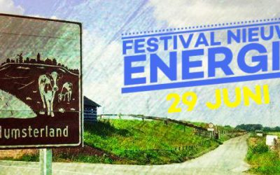 Vooraankondiging Festival Nieuwe Energie 29 juni 2019