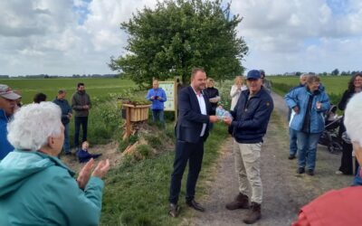 Fietsroute Biodiversiteit door Middag-Humsterland gepresenteerd